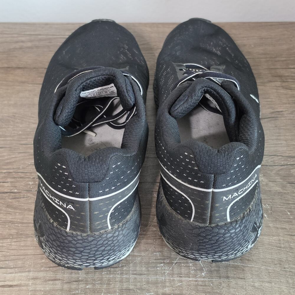 Under Armour HOVR Machina Men's Athletic Running Shoes Sneakers Size 10 Black - Picture 8 of 9
